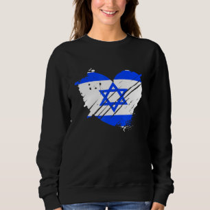 Sudadera Bandera de Israel Me Encanta Israel Es En Mi Adn P