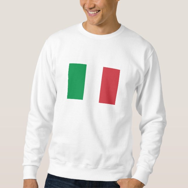 Sudadera Bandera de Italia (Anverso)