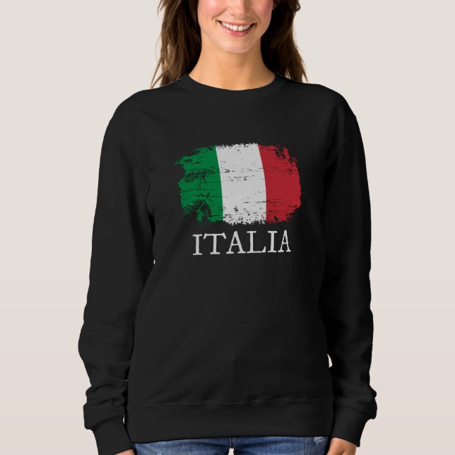 Sudadera Bandera de Italia (Anverso)