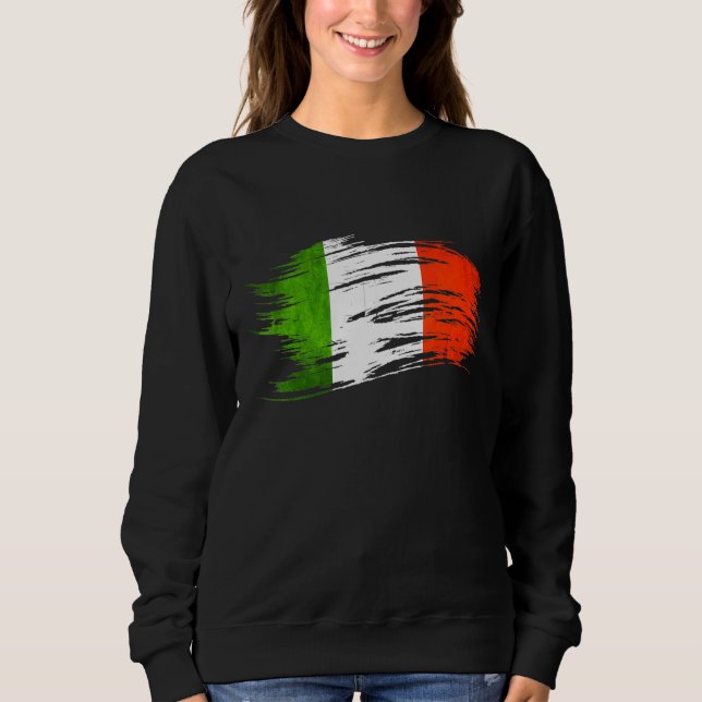Sudadera Bandera de Italia (Anverso)