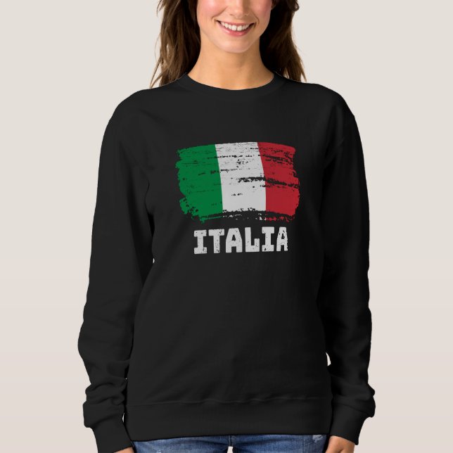 Sudadera Bandera de Italia (Anverso)