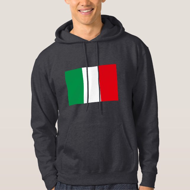 Sudadera Bandera de Italia (Anverso)