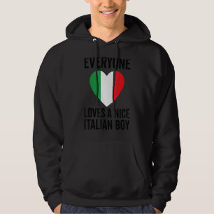 Sudadera Bandera de Italia: A todos les gusta un buen chico