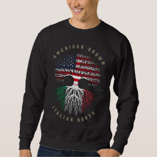 Sudadera Bandera de Italia de raíces italianas cultivadas e