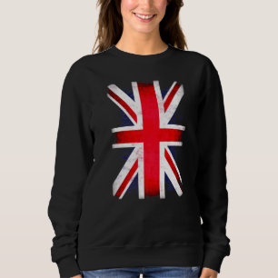 Sudadera Bandera de Jack de la Unión Retro Reino Unido Ingl