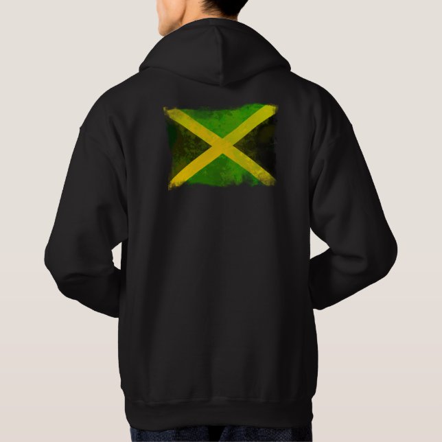 Sudadera Bandera de Jamaica (Reverso)