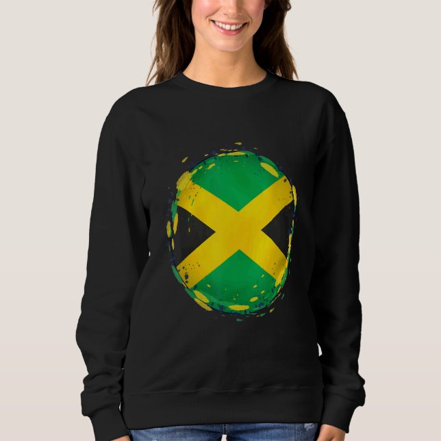 Sudadera Bandera de Jamaica (Anverso)