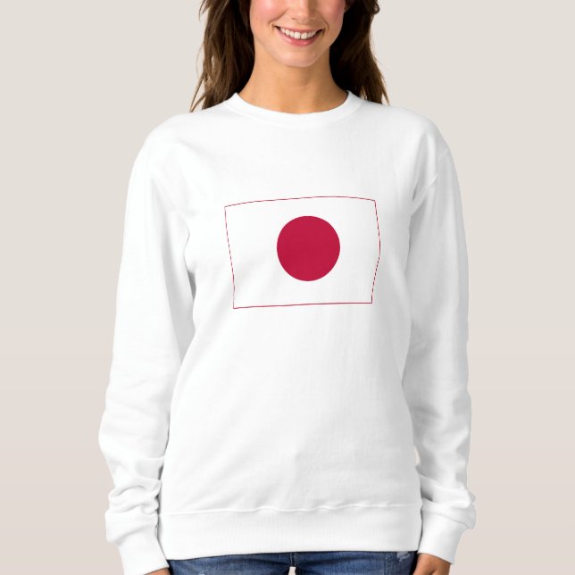 Sudadera Bandera de Japón (Anverso)