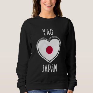 Sudadera Bandera de Japón: Ciudad de Yao