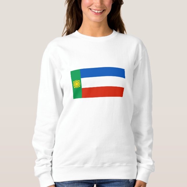 Sudadera Bandera de Khakasia (Anverso)