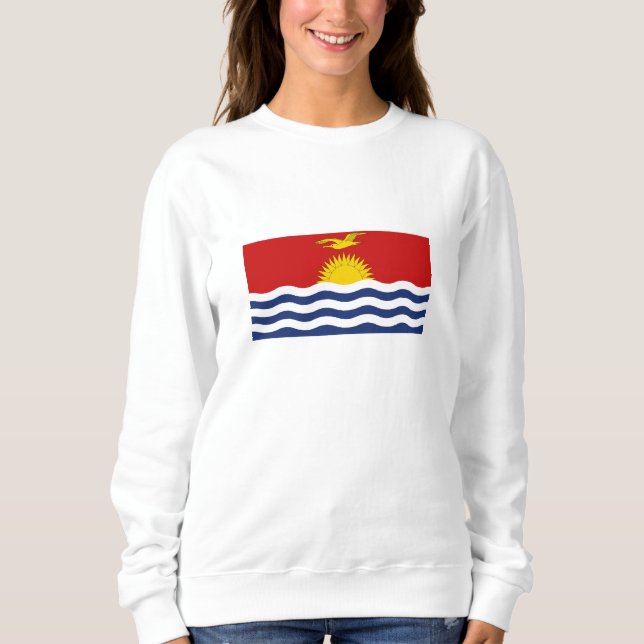 Sudadera Bandera de Kiribati (Anverso)