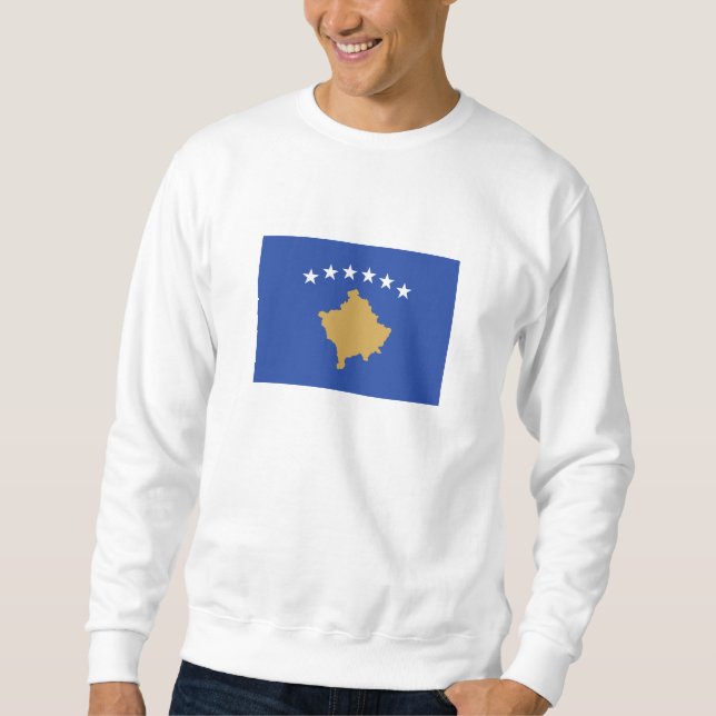 Sudadera Bandera de Kosovo (Anverso)
