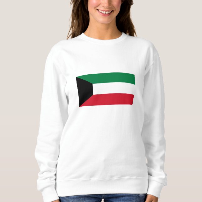 Sudadera Bandera de Kuwait (Anverso)