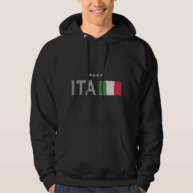 Sudadera Bandera de la camiseta de los hinchas de fútbol de (Anverso)