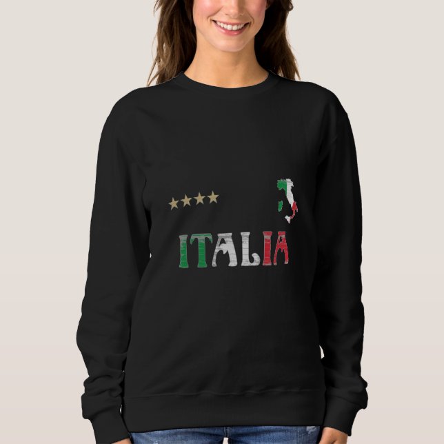 Sudadera Bandera de la camiseta de los hinchas de fútbol de (Anverso)