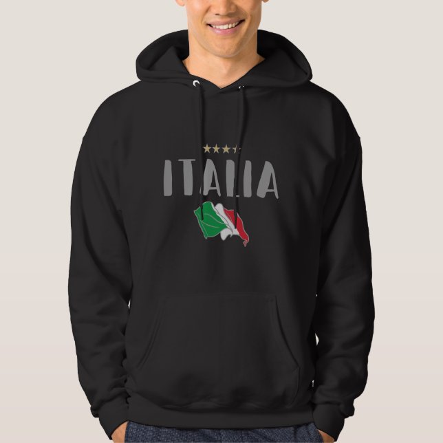 Sudadera Bandera de la camiseta de los hinchas de fútbol de (Anverso)