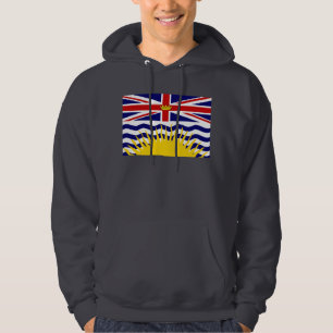 Sudadera Bandera de la Columbia Británica de Canadá
