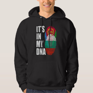 Sudadera Bandera de la herencia del ADN mixto búlgaro y eri