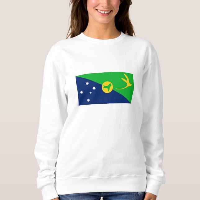 Sudadera Bandera de la Isla de Navidad (Anverso)