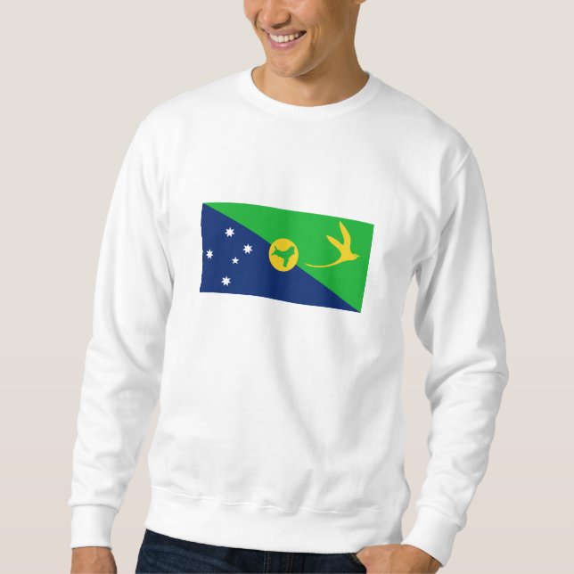Sudadera Bandera de la Isla de Navidad (Anverso)