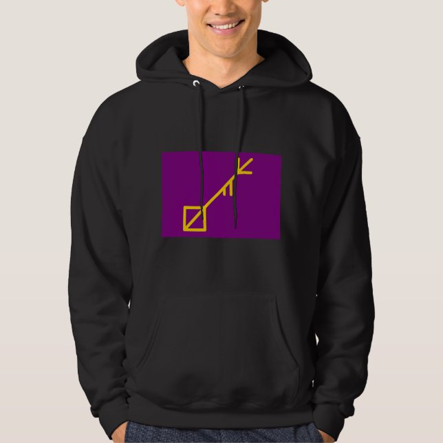 Sudadera Bandera de la Isla de Sessrumnir (Anverso)