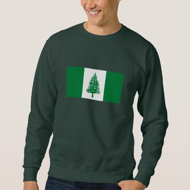 Sudadera Bandera de la Isla Norfolk (Anverso)