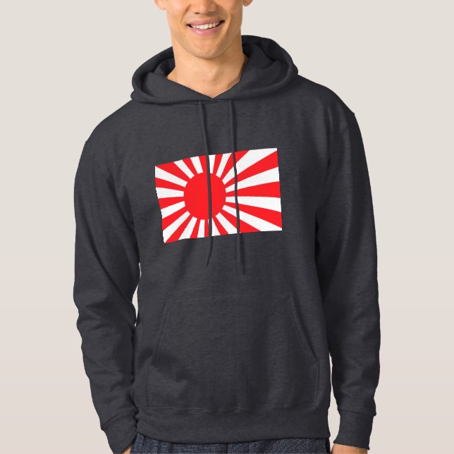 Sudadera Bandera de la marina de guerra de Japón (Anverso)