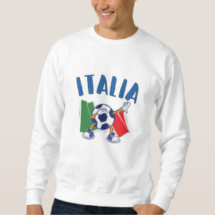 Sudadera Bandera de la pelota de fútbol de Dabbing de Ital