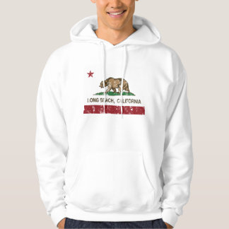 Sudadera Bandera de la república de Long Beach California