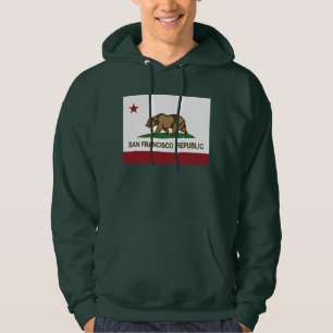 Sudadera Bandera de la república de San Francisco
