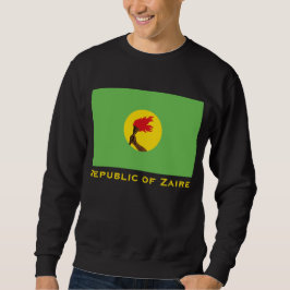Sudadera Bandera de la República del Zaire