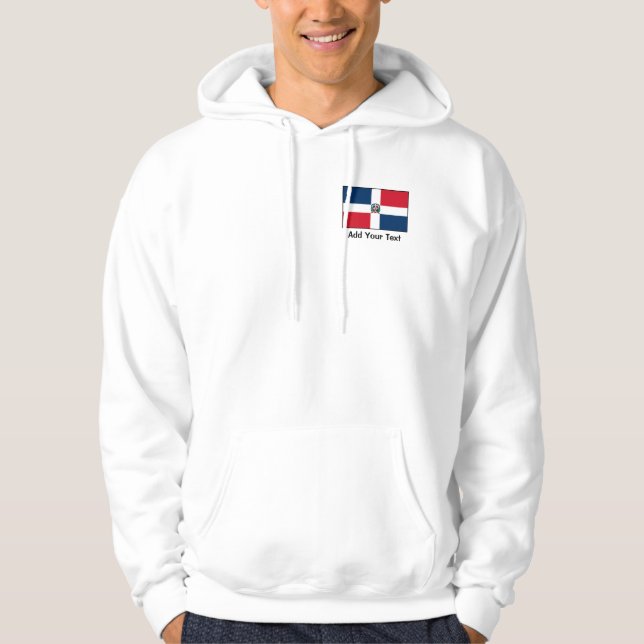 Sudadera Bandera de la República Dominicana (Anverso)