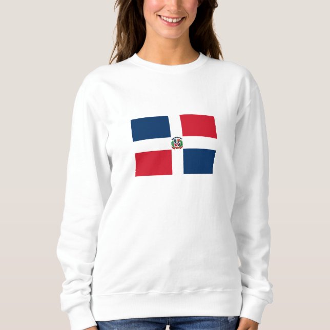 Sudadera Bandera de la República Dominicana (Anverso)