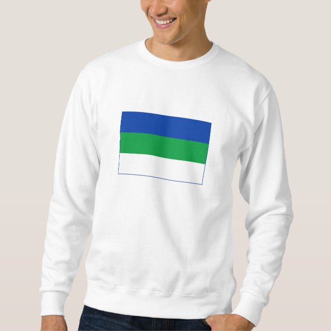 Sudadera Bandera de la República Komi (Anverso)