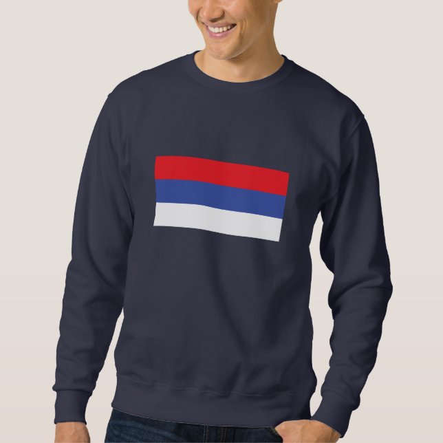 Sudadera Bandera de la República Srpska (Anverso)