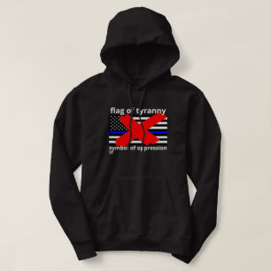 Sudadera "BANDERA DE LA TIRANÍA" bandera de línea azul band