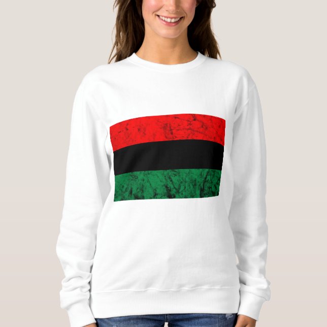 Sudadera Bandera de la UNIA Panafricana Libertad Rodea Libe (Anverso)