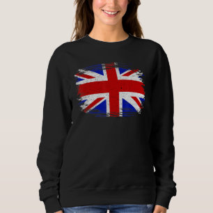 Sudadera Bandera de la Unión Jack Gran Bretaña Bandera Rein