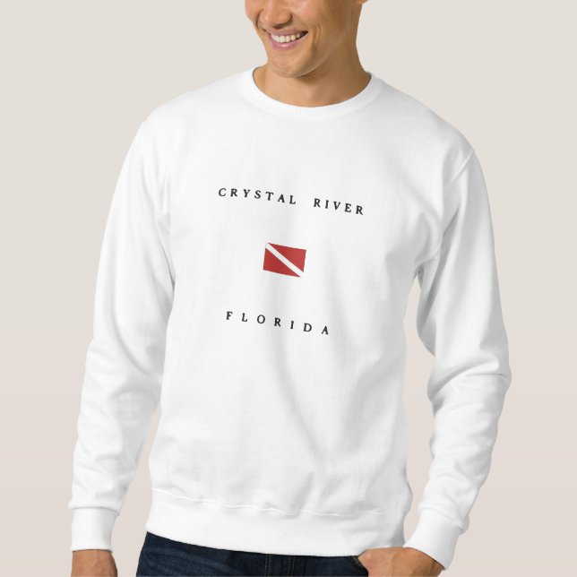 Sudadera Bandera de la zambullida del equipo de (Anverso)