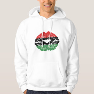 Sudadera Bandera de labios africanos melanina Mes de la his