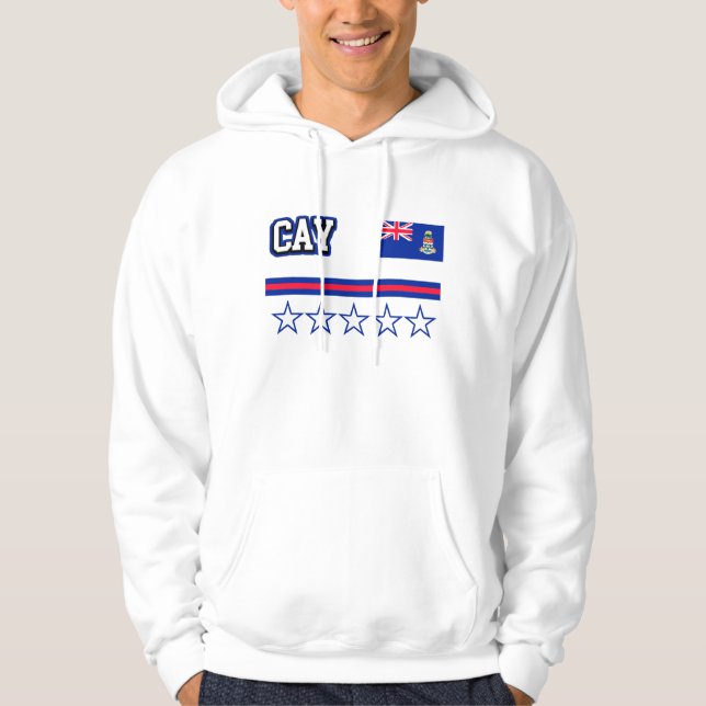 Sudadera Bandera de las Islas Caimán (Anverso)