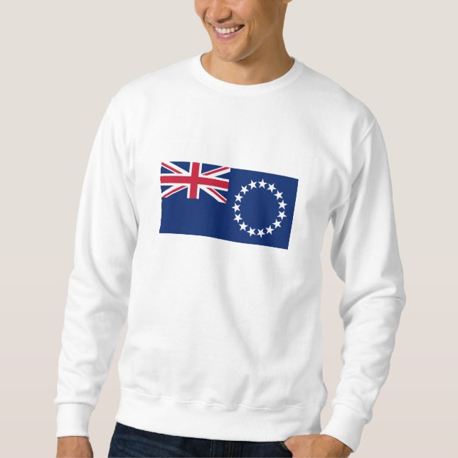 Sudadera Bandera de las Islas Cook (Anverso)