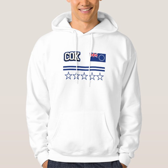 Sudadera Bandera de las Islas Cook (Anverso)