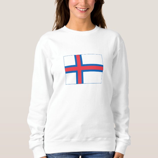 Sudadera Bandera de las Islas Feroe (Anverso)