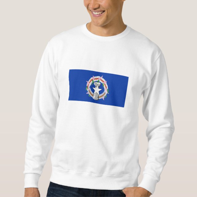 Sudadera Bandera de las Islas Marianas del Norte (Anverso)