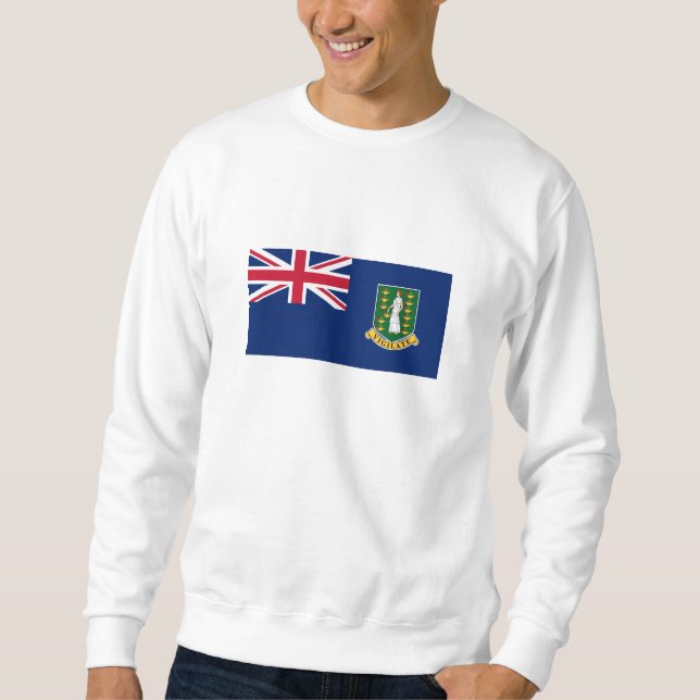 Sudadera Bandera de las Islas Vírgenes Británicas (Anverso)
