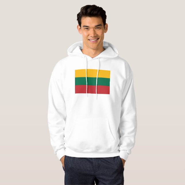 Sudadera Bandera de Lituania (Anverso completo)