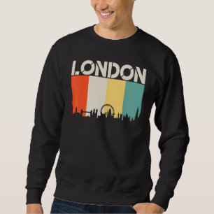Sudadera Bandera de Londres Bandera de Skyline, Estados Uni