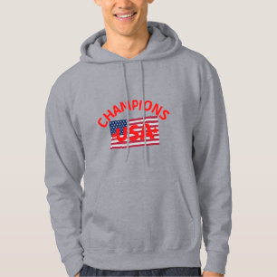 Sudadera Bandera de los Campeones EEUU original, verdaderos