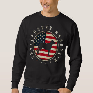 Sudadera Bandera de los EE.UU. de la montaña Entlebucher 4 